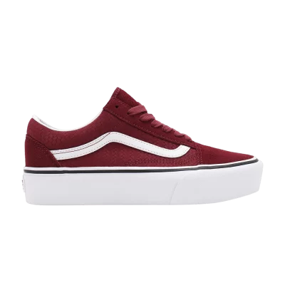 Vans Old Skool Platform 'Suede Emboss - Port Royal'