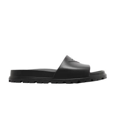 Prada Rubber Slide 'Black'