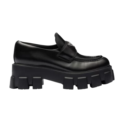 Prada Wmns Monolith Loafer 'Black'