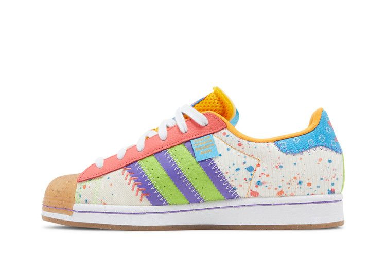 Кроссовки adidas S.E.E.D x Wmns Superstar G20 CM 201 'Paint Splattered'