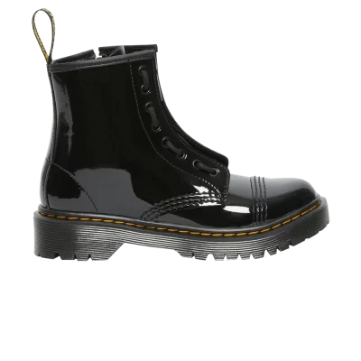 Dr. Martens Sinclair Bex Patent Leather Boot Junior 'Black'