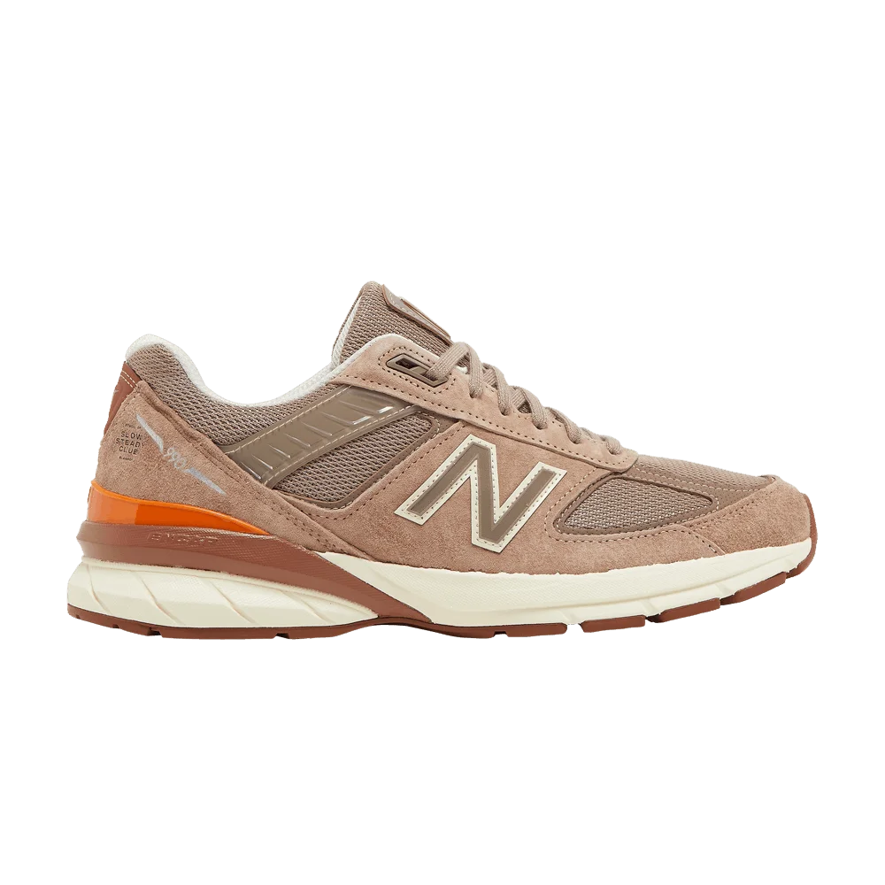 Кроссовки Slow Steady Club x New Balance 990v5 Made in USA 'Brown'