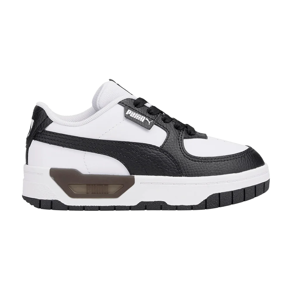 Кроссовки Puma Cali Dream Leather Little Kid 'White Black'