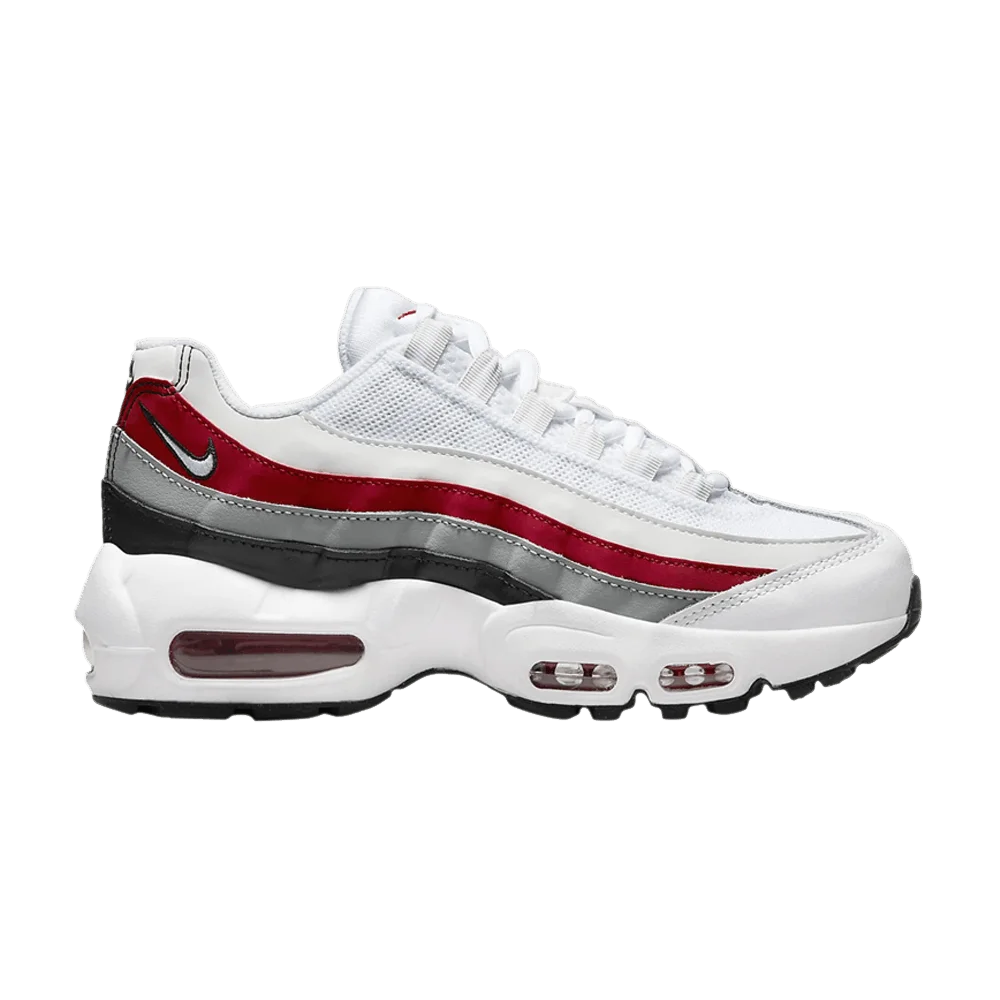 Кроссовки Nike Air Max 95 Recraft GS 'Black Varsity Red'