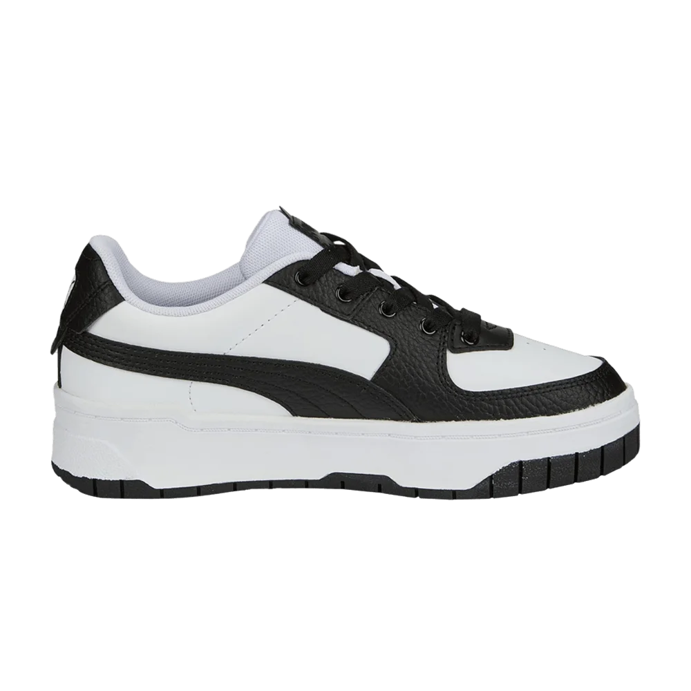Кроссовки Puma Cali Dream Leather Jr 'Black White'