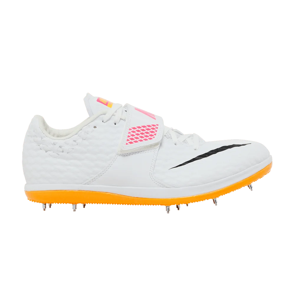 Кроссовки Nike High Jump Elite 'White Hyper Pink Orange'