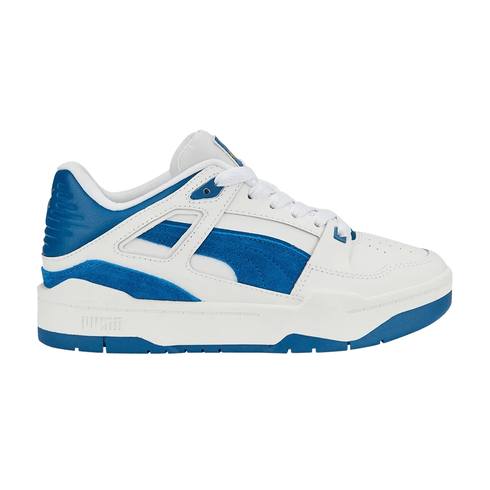 Кроссовки Puma Slipstream Suede FS Big Kid 'White Lake Blue'