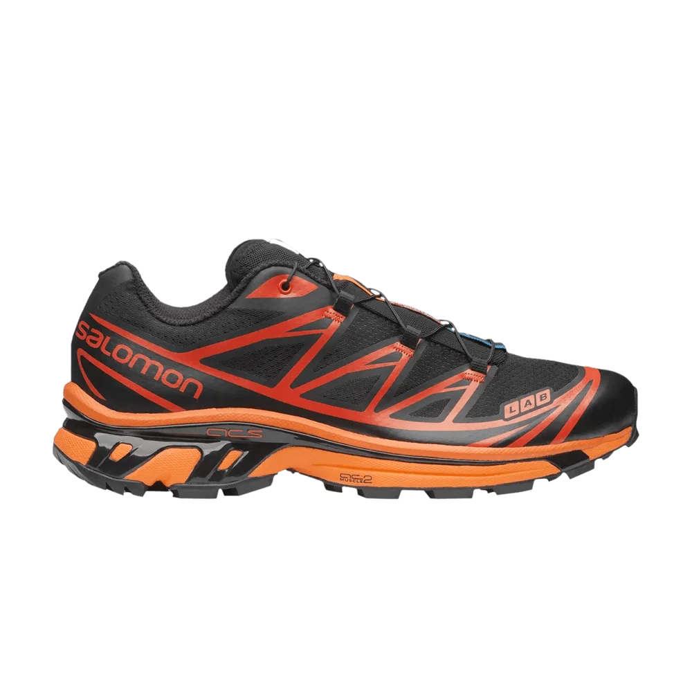 Кроссовки Salomon XT-6 'Black Vibrant Orange'