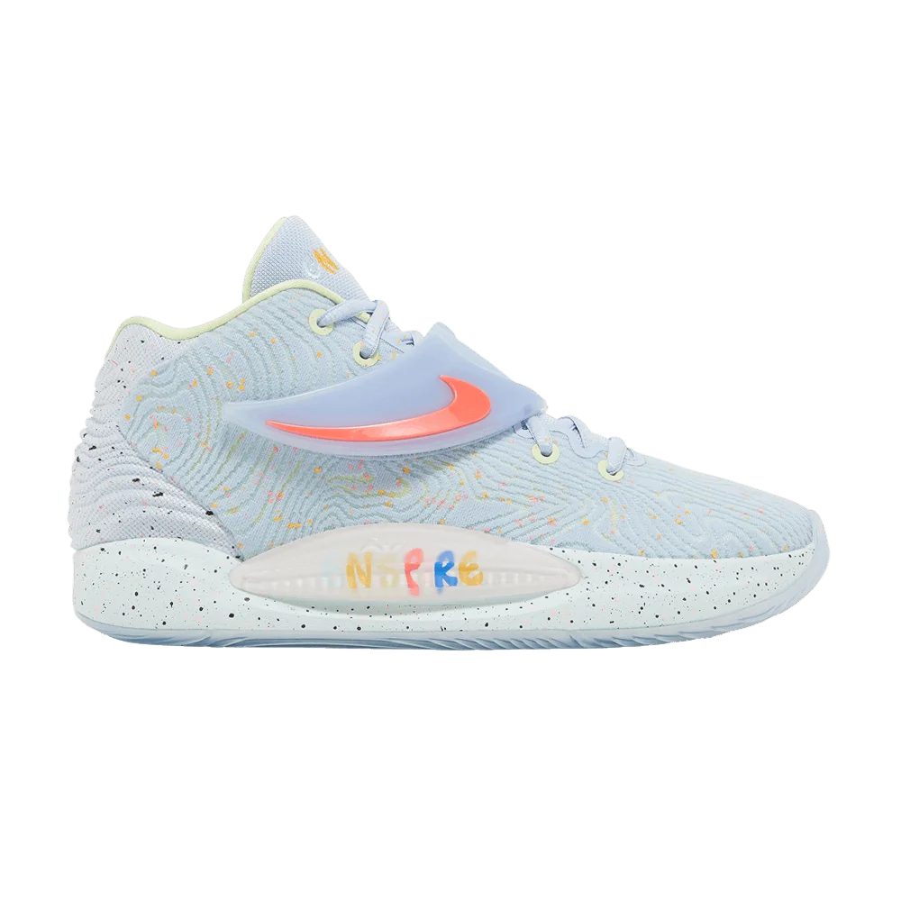 Кроссовки Enspire x Nike KD 14 'Friends & Family - Light Marine'