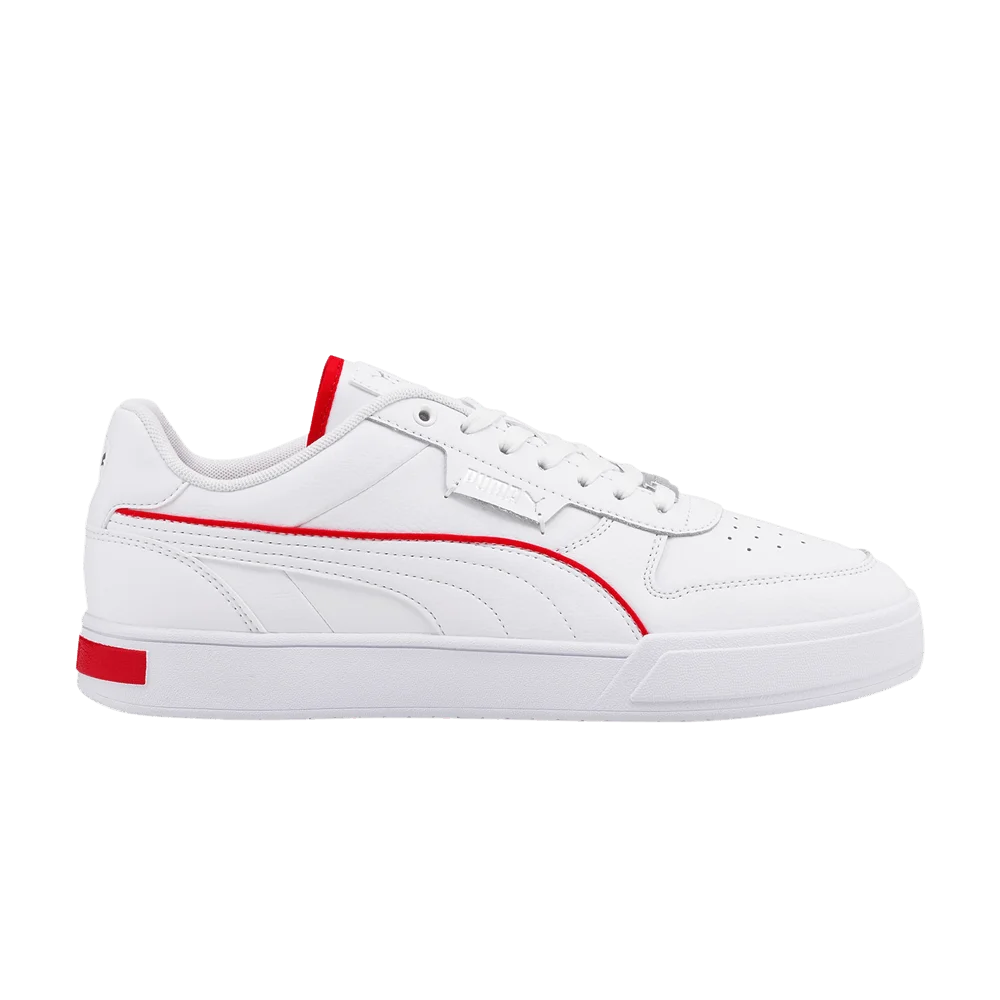Кроссовки Puma Caven Dime 'White High Risk Red'