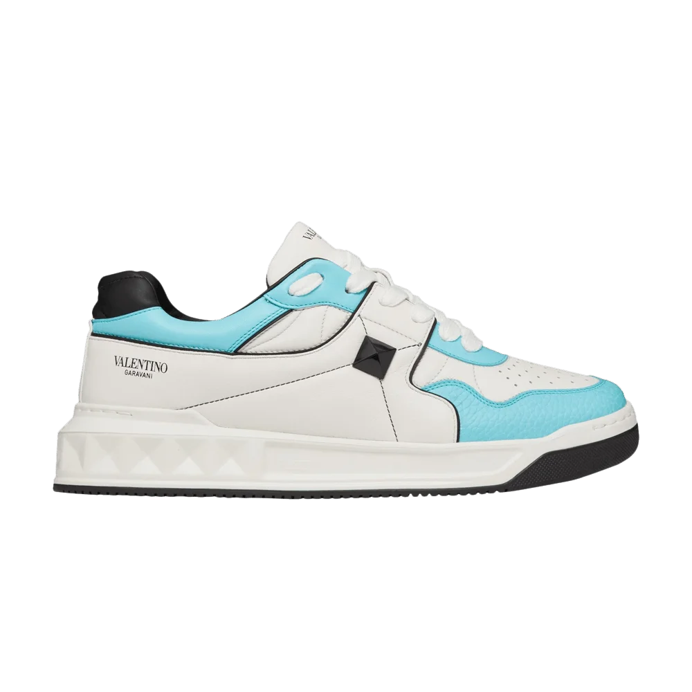 Кроссовки Valentino One Stud Low 'White Blue'
