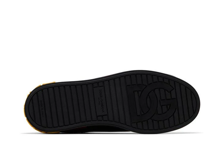 Кроссовки Dolce & Gabbana Portofino Low 'Black Red Cactus'