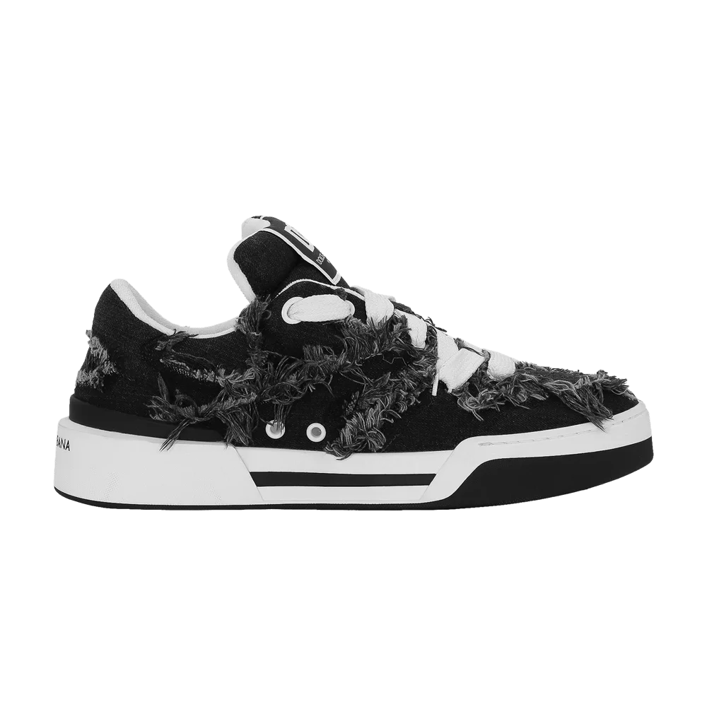 Кроссовки Dolce & Gabbana New Roma Low 'Black Denim'