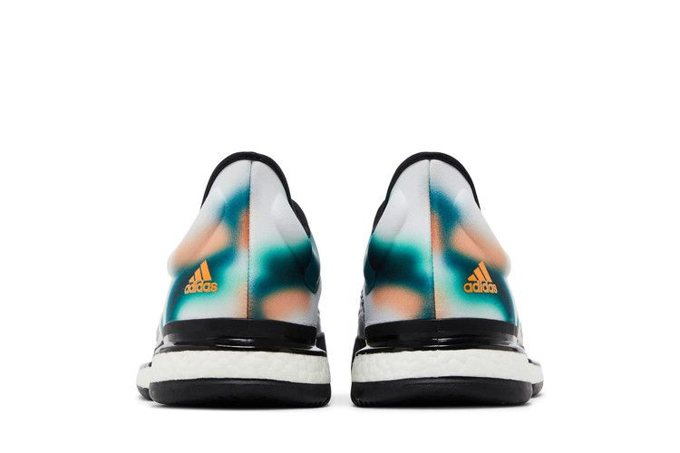 Кроссовки adidas SoleCourt 'White Black Silver Metallic'