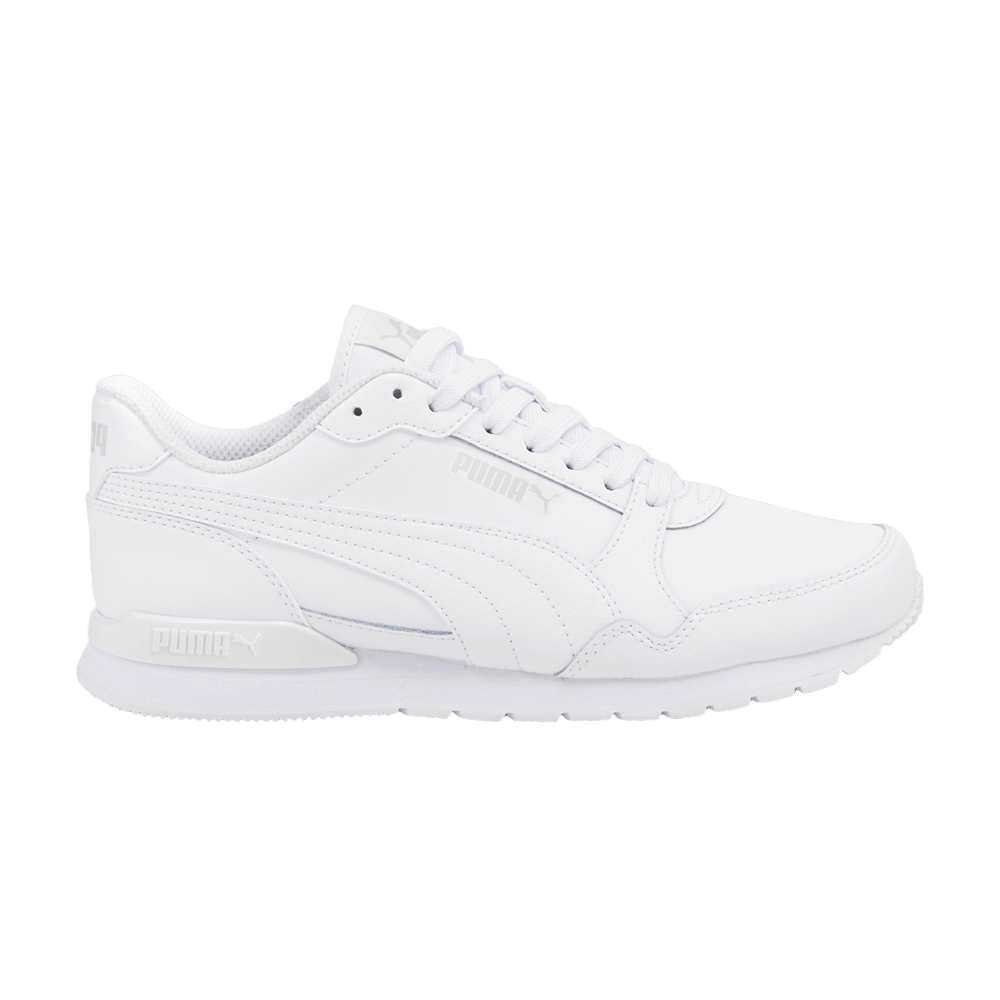 Puma leather white best sale