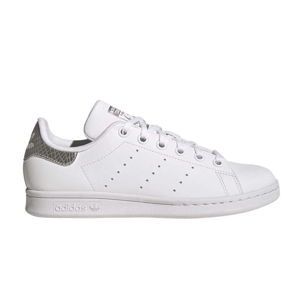 adidas Stan Smith Big Kid White Silver Metallic GY4255