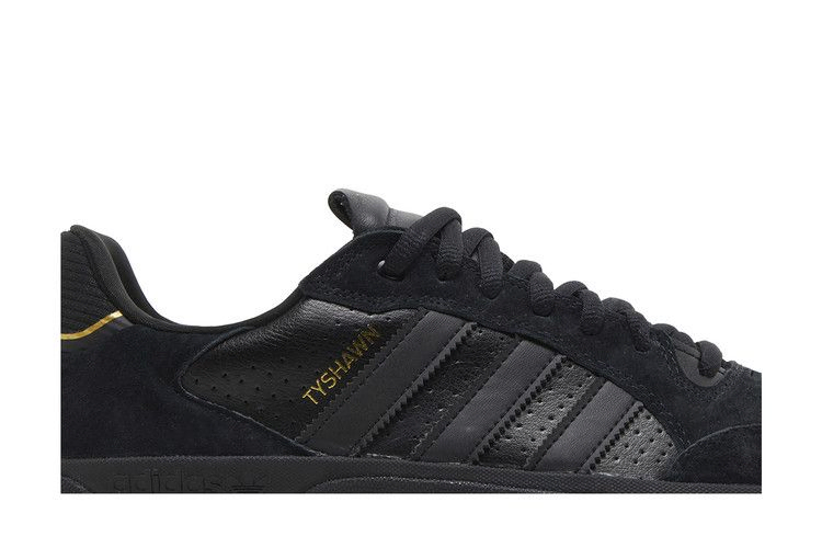 Кроссовки adidas Tyshawn Low 'Black Gold Metallic'