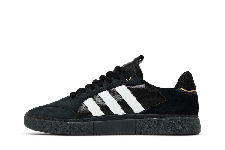 Кроссовки adidas Tyshawn Low 'Black Gold Metallic'
