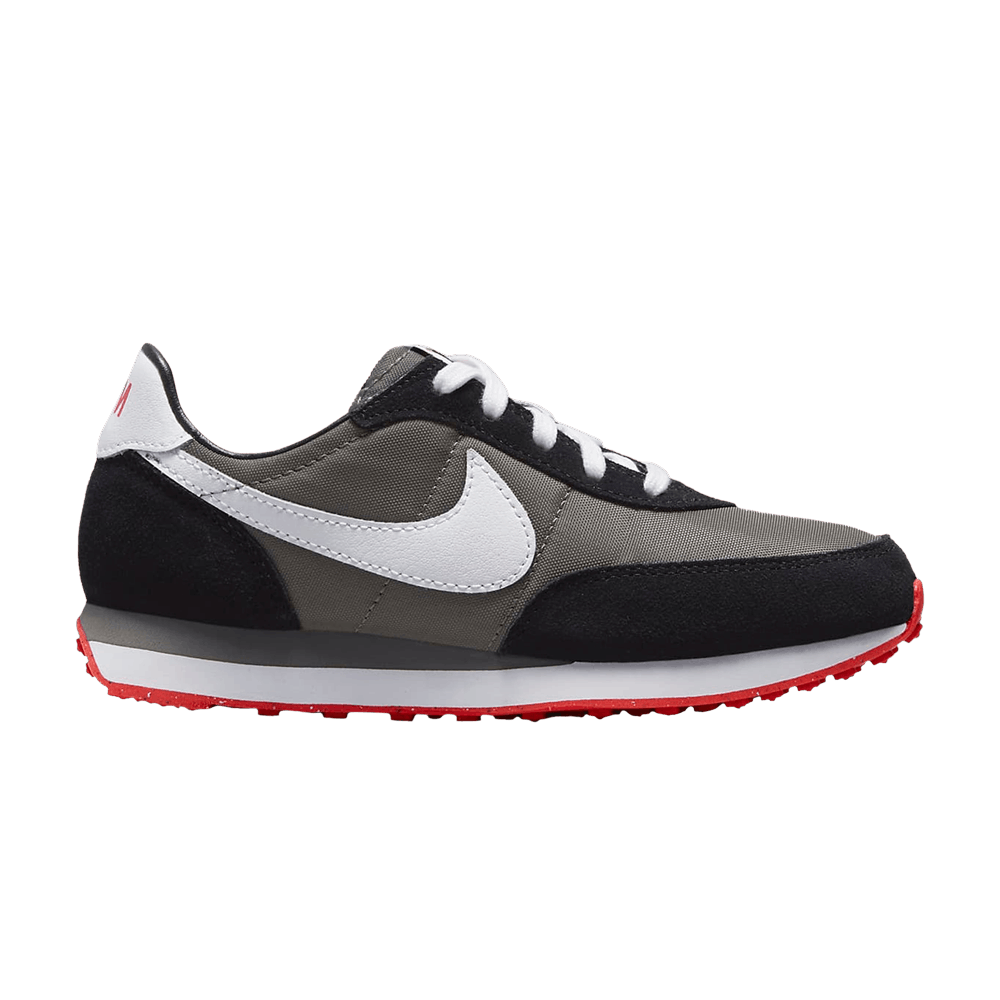 Nike Waffle Trainer 2 PS Flat Pewter Black DC6478 005