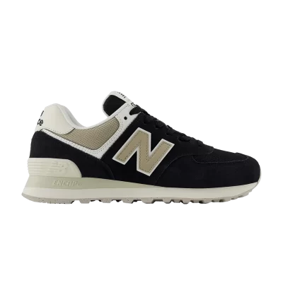 New Balance Wmns 574 'Black Elephant Bone'