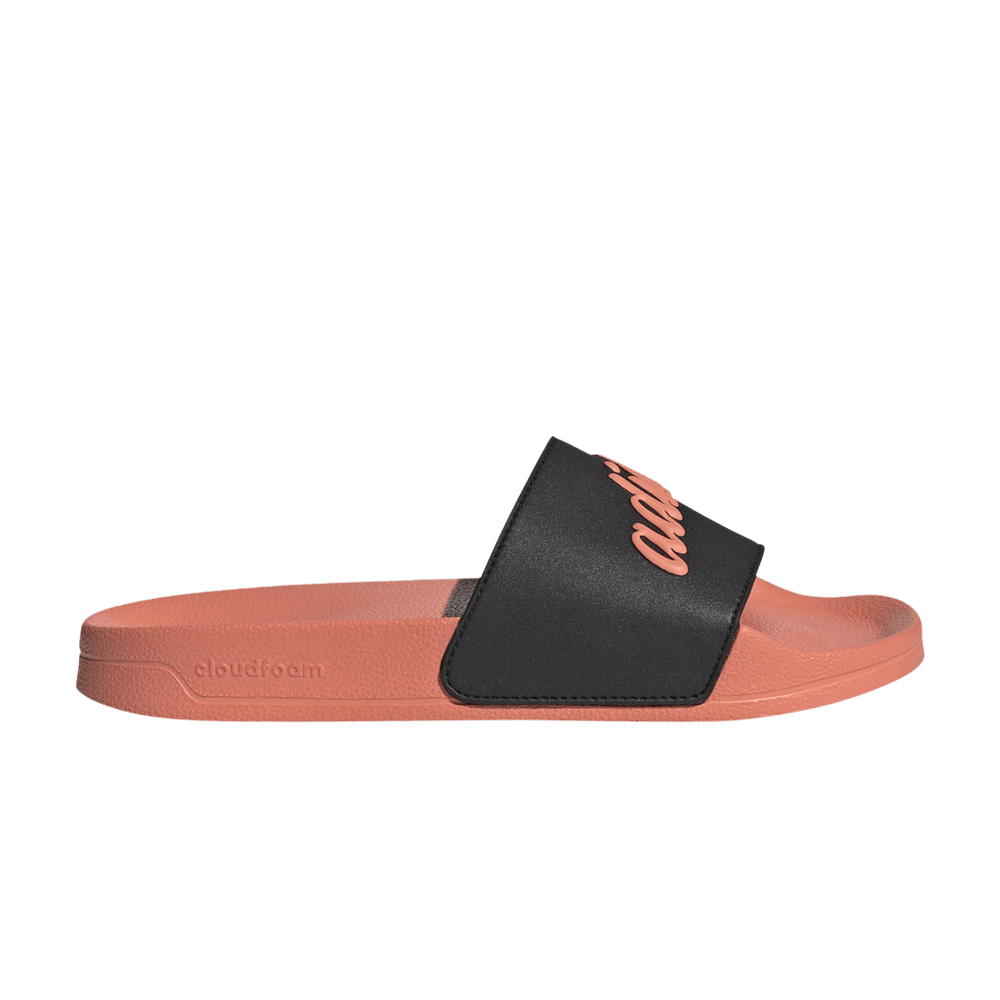 adidas Wmns Adilette Shower Slide Semi Coral Fusion Black GZ9505