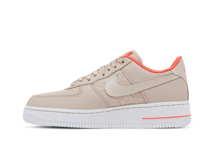 Кроссовки Nike Wmns Air Force 1 '07 'Fossil Stone Laser Crimson'