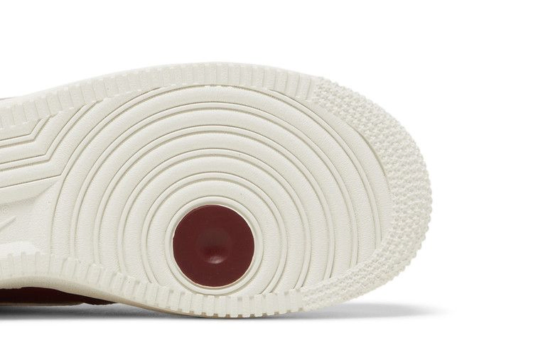 Кроссовки Nike Wmns Air Force 1 '07 Premium 'History of Logos - Team Red'