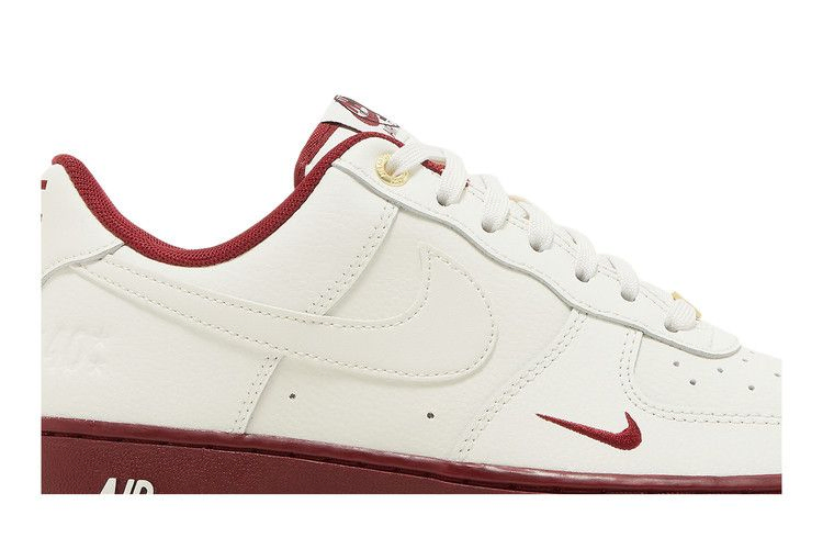 Кроссовки Nike Wmns Air Force 1 '07 SE '40th Anniversary - Sail Team Red'