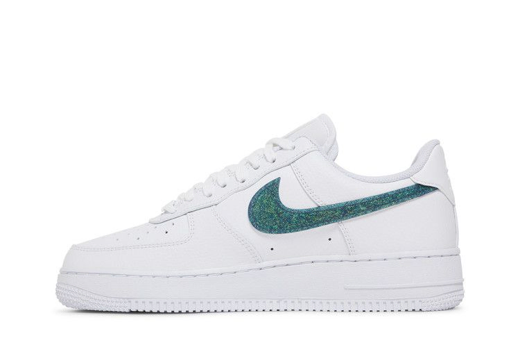 Кроссовки Nike Wmns Air Force 1 Low 'Glitter Swoosh - Celery'
