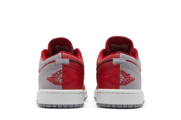 Кроссовки Wmns Air Jordan 1 Low SE 'Split - Gym Red Cement Grey'