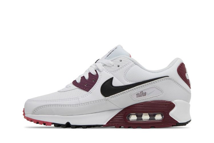 Кроссовки Nike Wmns Air Max 90 'White Dark Beetroot'