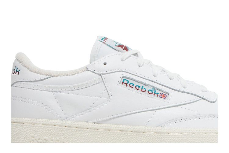 Кроссовки Reebok Club C 85 Vintage 'Split Logo - Teal Burgundy'