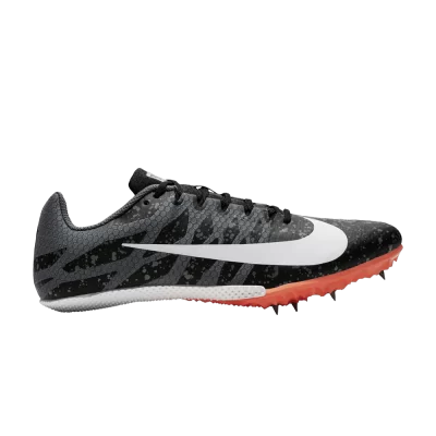 Nike Zoom Rival S 9 'Black Iron Grey Hyper Crimson'