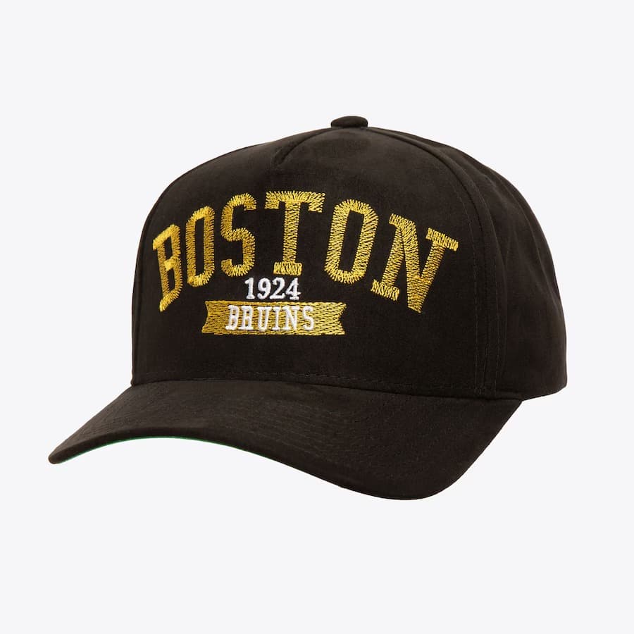 bejsbolka-mitchell-ness-black-boston-bruins-suede-pro-adjustable-hat