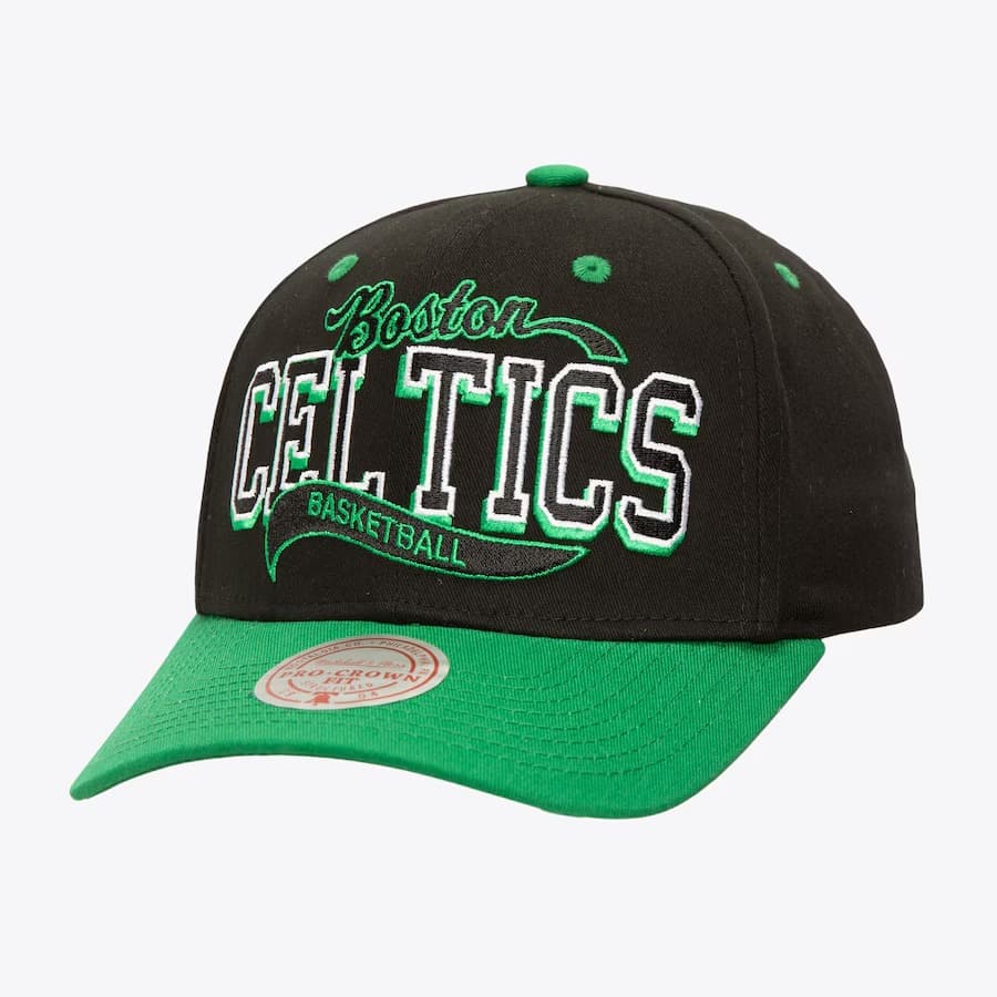 bejsbolka-mitchell-ness-black-boston-celtics-block-sweep-pro-adjustable-hat