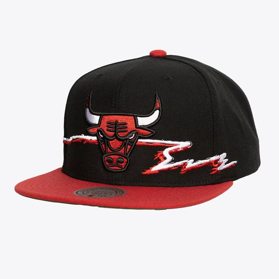 bejsbolka-mitchell-ness-black-chicago-bulls-life-line-snapback-hat