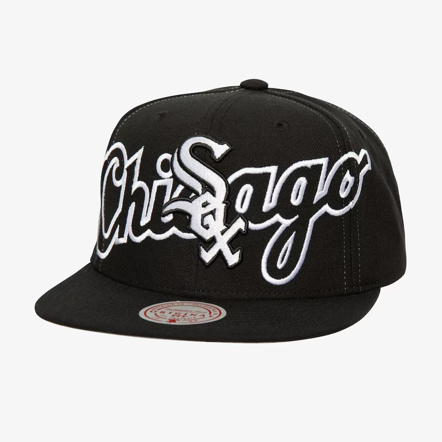 bejsbolka-mitchell-ness-black-chicago-white-sox-day-4-snapback-hat