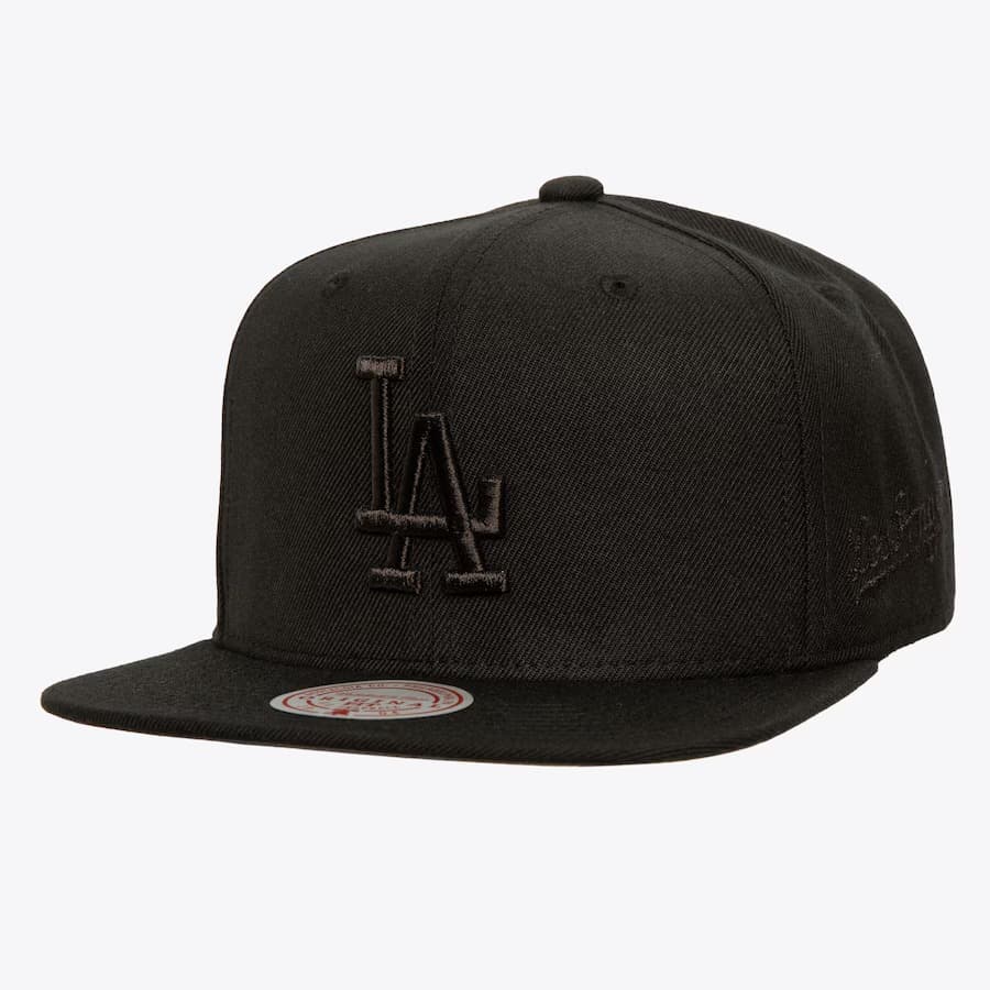 bejsbolka-mitchell-ness-black-los-angeles-dodgers-pearl-snapback-hat