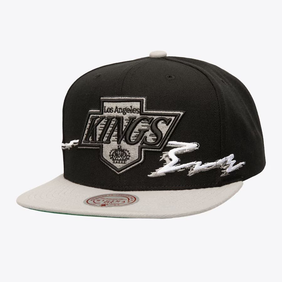 bejsbolka-mitchell-ness-black-los-angeles-kings-life-line-snapback-hat