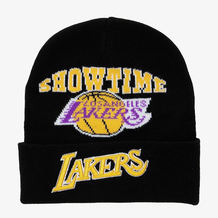 shapka-mitchell-ness-black-los-angeles-lakers-hardwood-classics-team-origins-cuffed-knit-hat