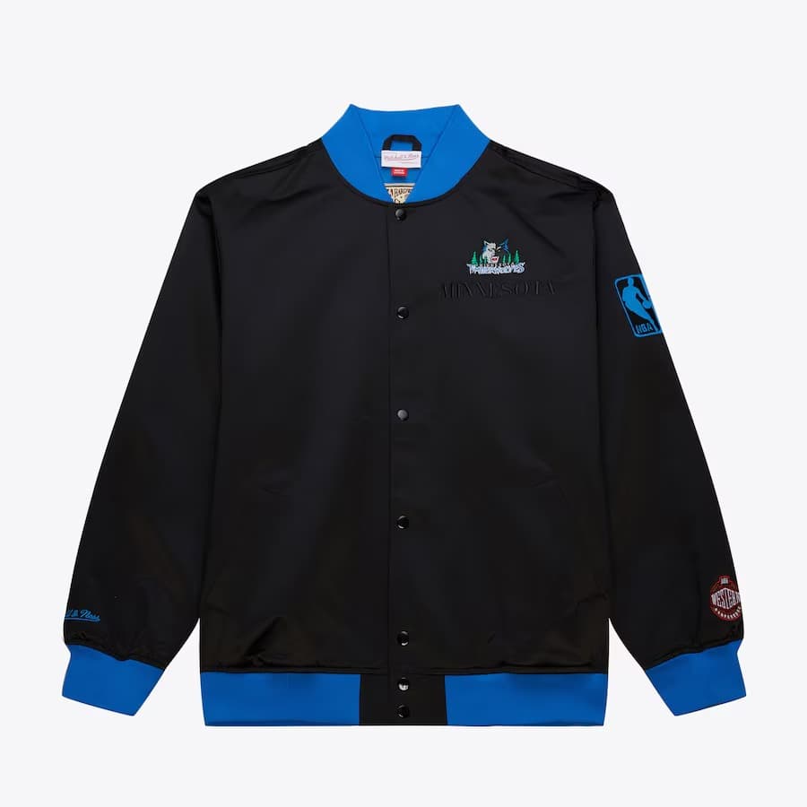 bomber-mitchell-ness-black-minnesota-timberwolves-team-og-3-0-satin-full-snap-jacket