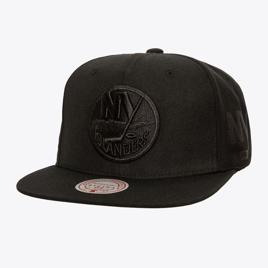 bejsbolka-mitchell-ness-black-new-york-islanders-pearl-snapback-hat