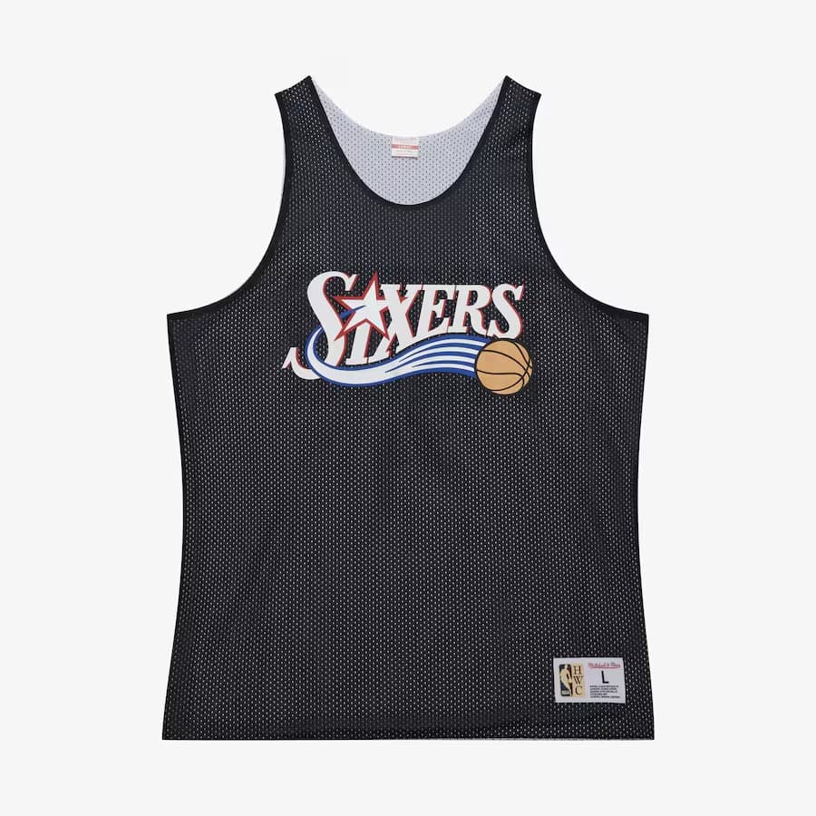 majka-mitchell-ness-black-philadelphia-76ers-vintage-logo-mesh-practice-tank-top