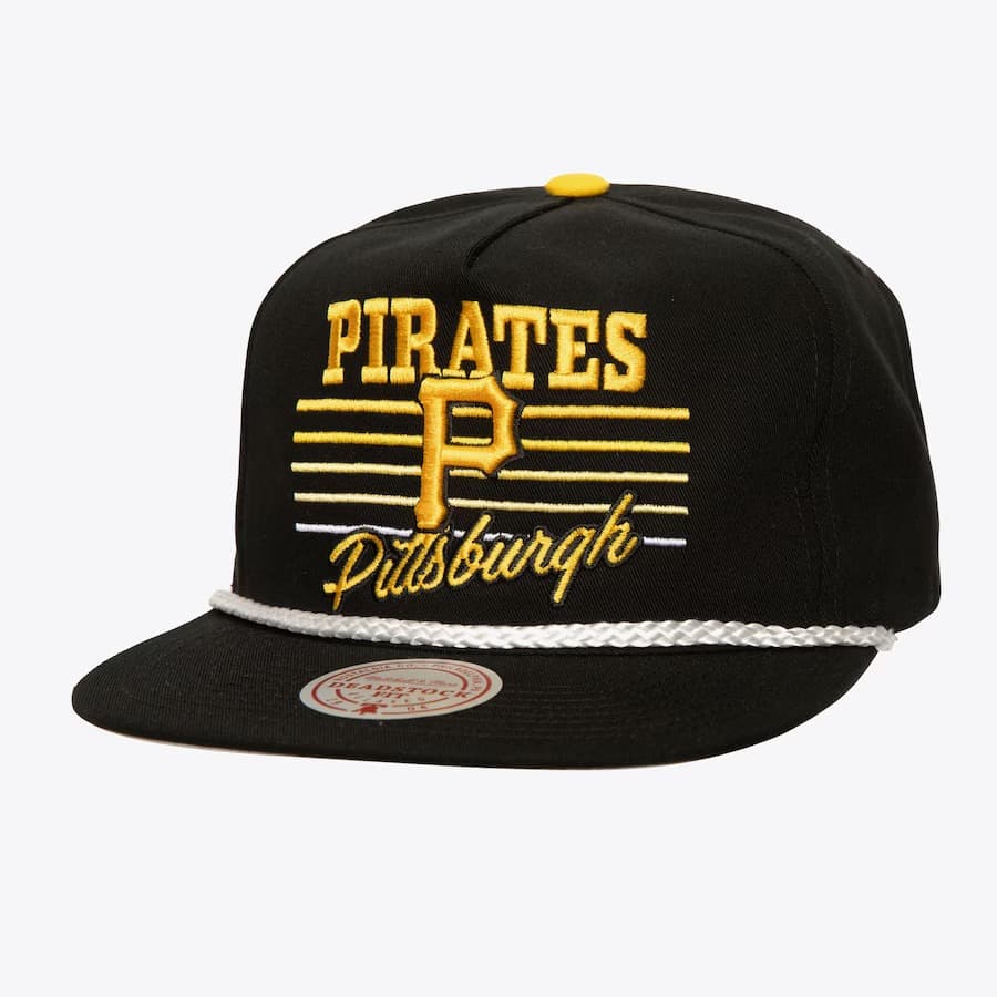 bejsbolka-mitchell-ness-black-pittsburgh-pirates-radiant-lines-deadstock-snapback-hat