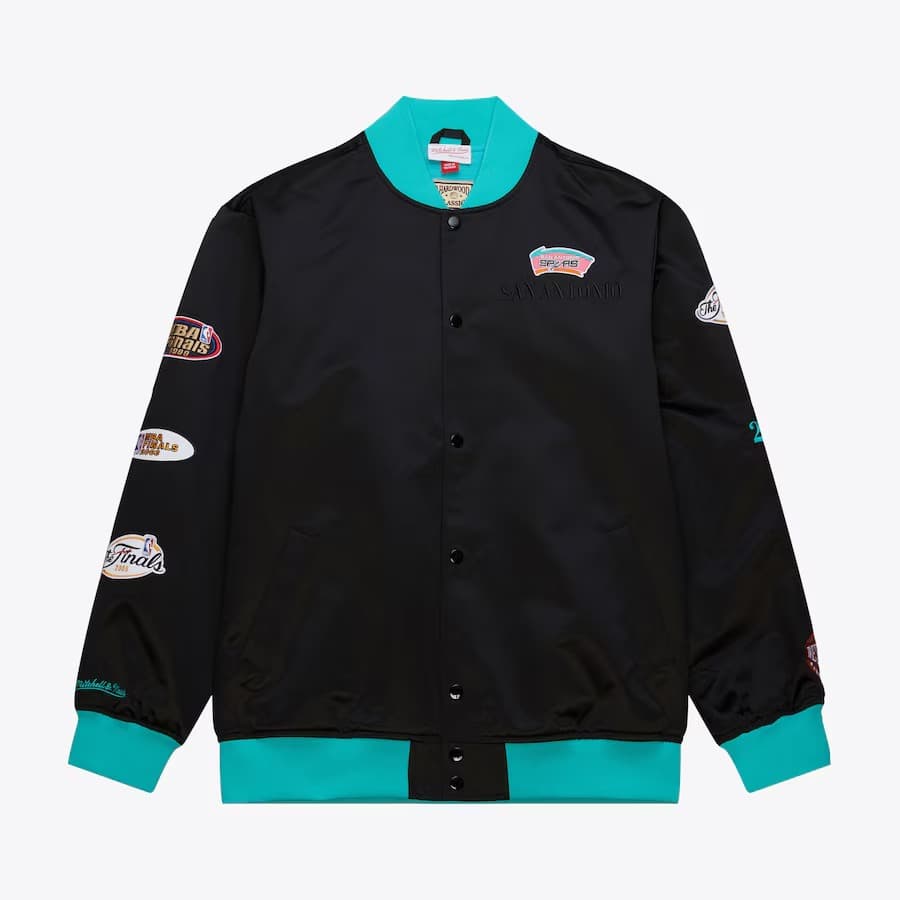 bomber-mitchell-ness-black-san-antonio-spurs-team-og-3-0-satin-full-snap-jacket