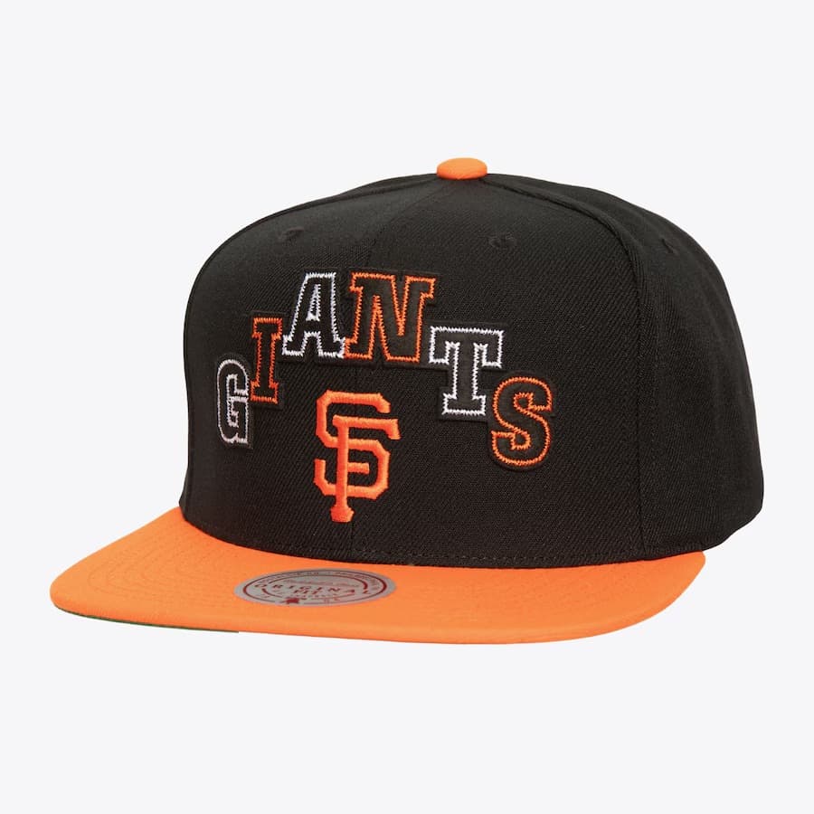 bejsbolka-mitchell-ness-black-san-francisco-giants-uprise-snapback-hat