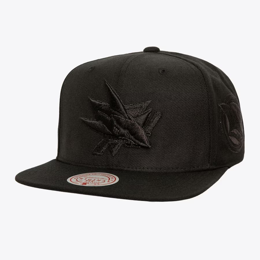 bejsbolka-mitchell-ness-black-san-jose-sharks-pearl-snapback-hat