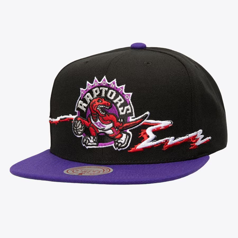 bejsbolka-mitchell-ness-black-toronto-raptors-hardwood-classics-life-line-snapback-hat