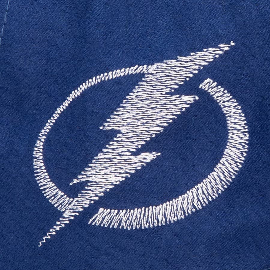 Бейсболка Mitchell & Ness Blue Tampa Bay Lightning Suede Pro Adjustable Hat