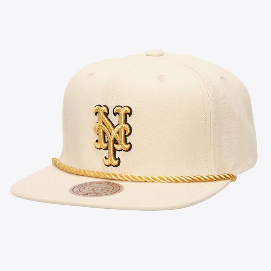 bejsbolka-mitchell-ness-cream-new-york-mets-golden-ivory-snapback-hat